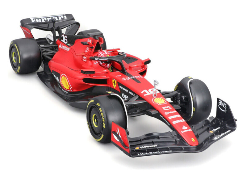 Bburago Ferrari SF-23 1:18 (2023) #16 Charles Leclerc